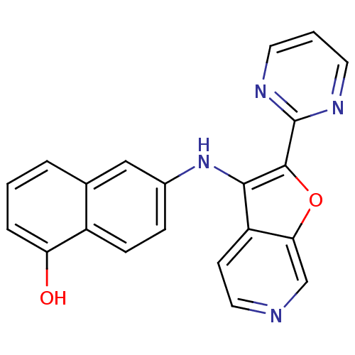 Chemical structure of BindingDB Monomer ID 50336285