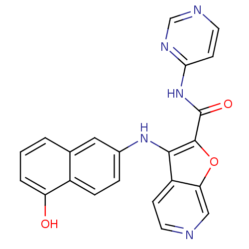 Chemical structure of BindingDB Monomer ID 50336289