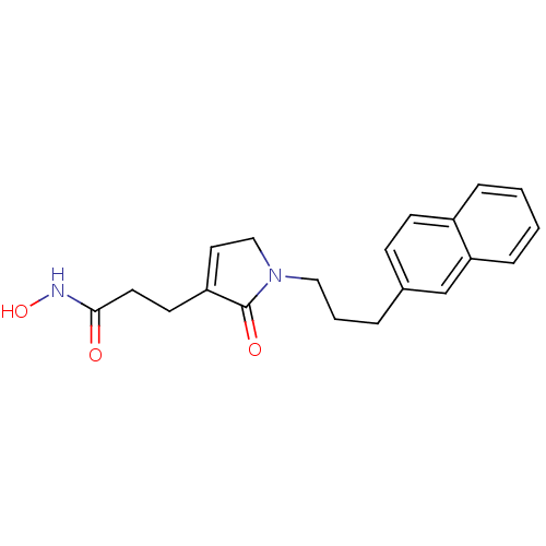 Chemical structure of BindingDB Monomer ID 50336342