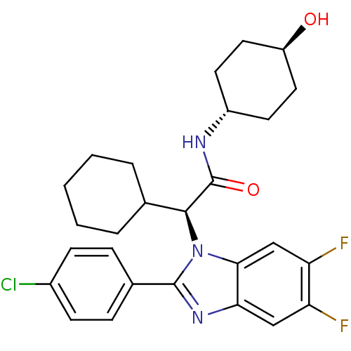 Chemical structure of BindingDB Monomer ID 50336384