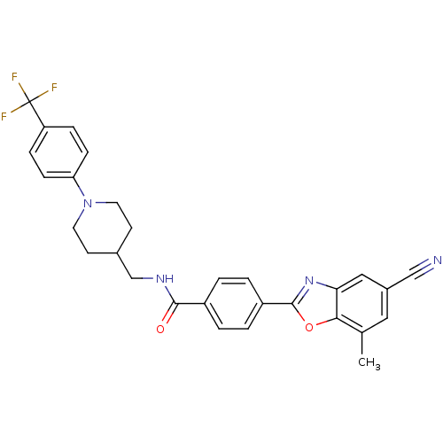 Chemical structure of BindingDB Monomer ID 50337166