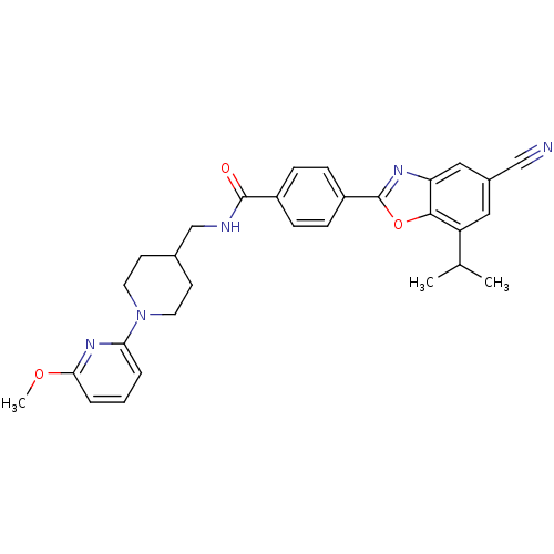 Chemical structure of BindingDB Monomer ID 50337176