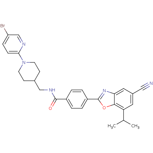 Chemical structure of BindingDB Monomer ID 50337182