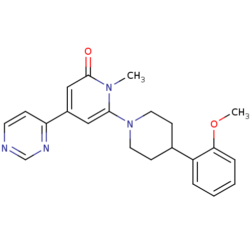 Chemical structure of BindingDB Monomer ID 50337555