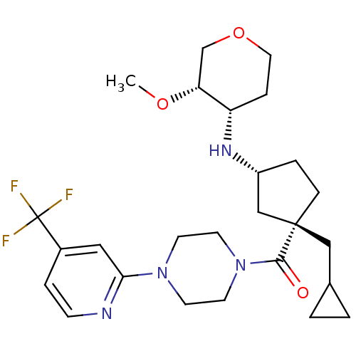 Chemical structure of BindingDB Monomer ID 50337625