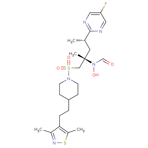 Chemical structure of BindingDB Monomer ID 50337722