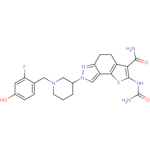 Chemical structure of BindingDB Monomer ID 50338260