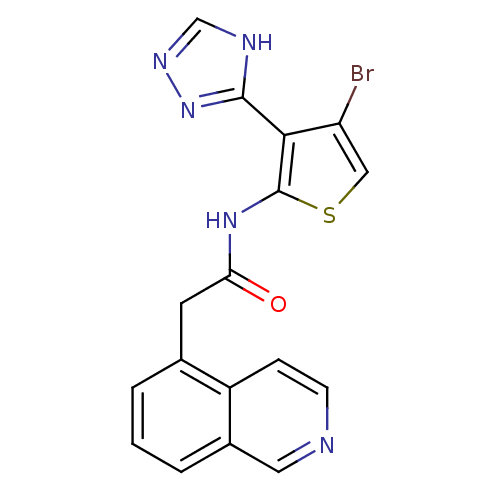 Chemical structure of BindingDB Monomer ID 50338262