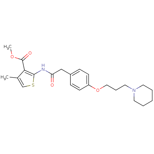 Chemical structure of BindingDB Monomer ID 50338276