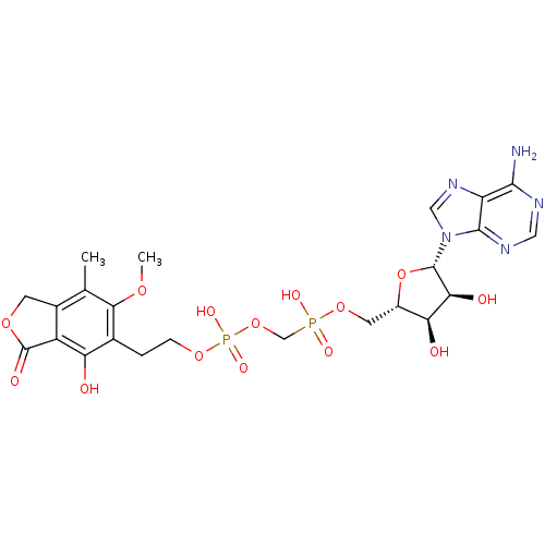Chemical structure of BindingDB Monomer ID 50338541