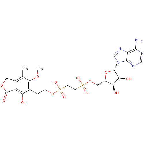 Chemical structure of BindingDB Monomer ID 50338542
