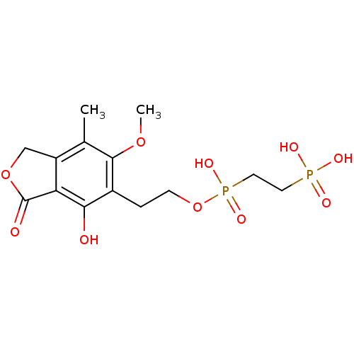Chemical structure of BindingDB Monomer ID 50338544