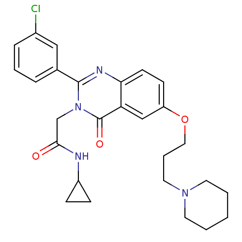 Chemical structure of BindingDB Monomer ID 50338809