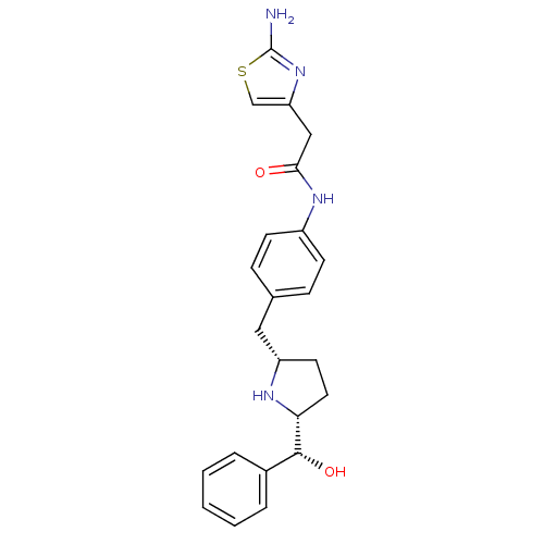 Chemical structure of BindingDB Monomer ID 50338821