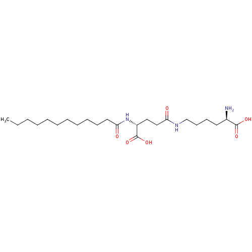 Chemical structure of BindingDB Monomer ID 50339317