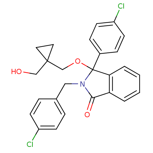 Chemical structure of BindingDB Monomer ID 50339374