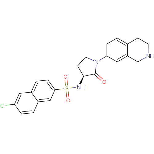 Chemical structure of BindingDB Monomer ID 50339722