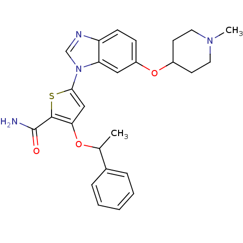 Chemical structure of BindingDB Monomer ID 50339794