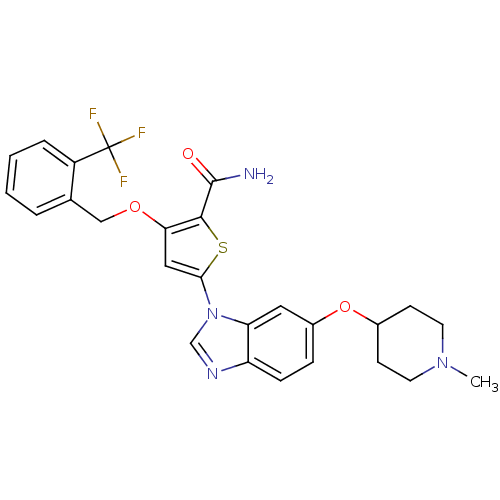 Chemical structure of BindingDB Monomer ID 50339795