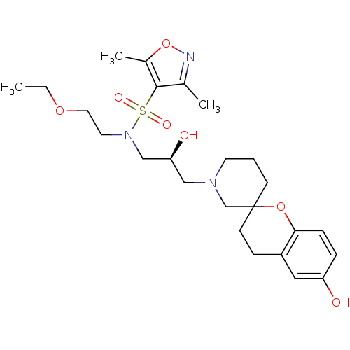 Chemical structure of BindingDB Monomer ID 50339827