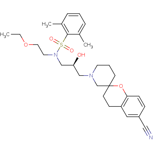 Chemical structure of BindingDB Monomer ID 50339828