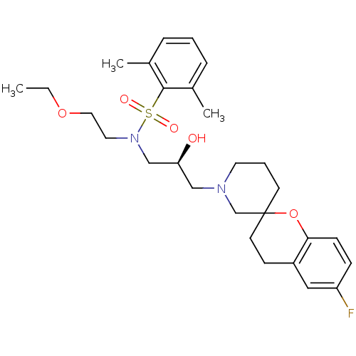 Chemical structure of BindingDB Monomer ID 50339829