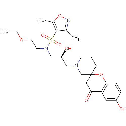 Chemical structure of BindingDB Monomer ID 50339833