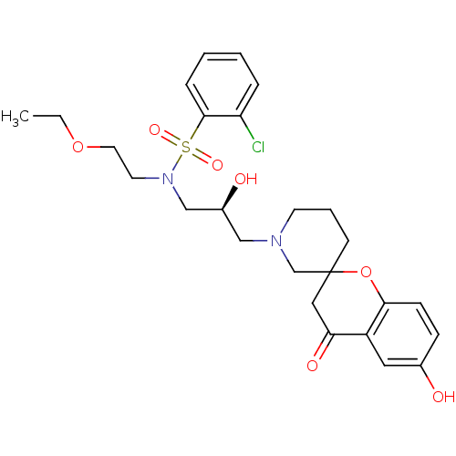 Chemical structure of BindingDB Monomer ID 50339834