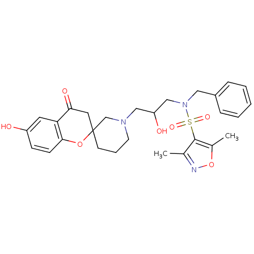 Chemical structure of BindingDB Monomer ID 50339838
