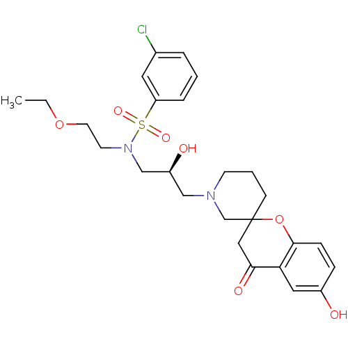 Chemical structure of BindingDB Monomer ID 50339843