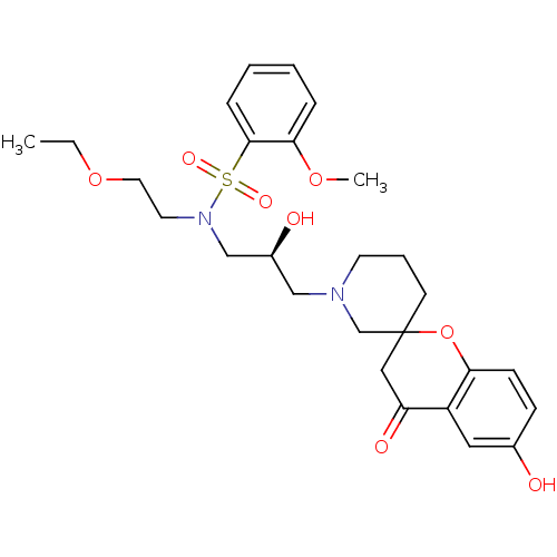 Chemical structure of BindingDB Monomer ID 50339844