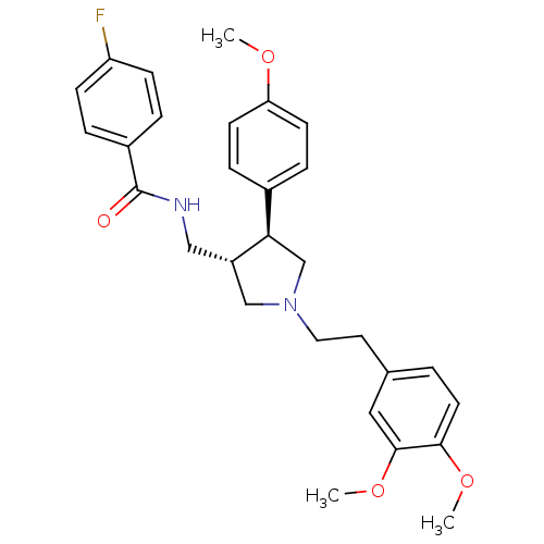 Chemical structure of BindingDB Monomer ID 50340153
