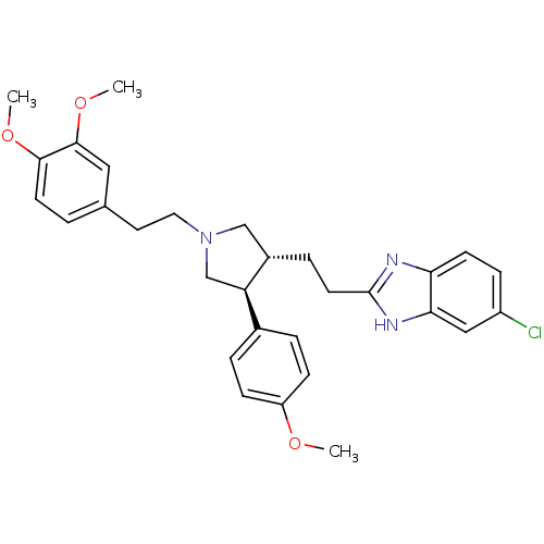 Chemical structure of BindingDB Monomer ID 50340197