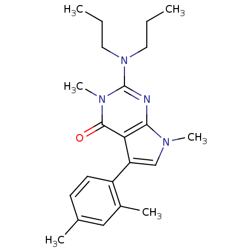 Chemical structure of BindingDB Monomer ID 50340215