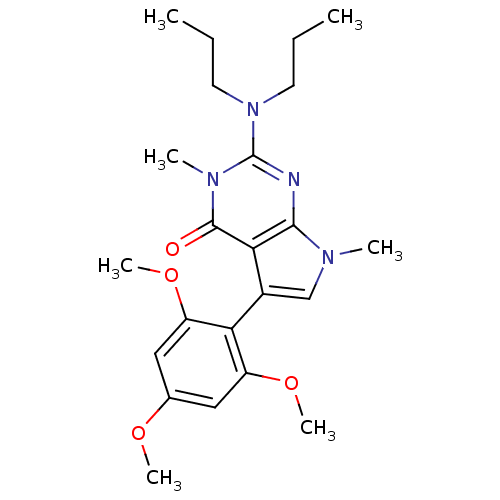 Chemical structure of BindingDB Monomer ID 50340216