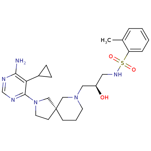 Chemical structure of BindingDB Monomer ID 50340295