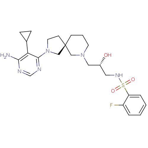 Chemical structure of BindingDB Monomer ID 50340296