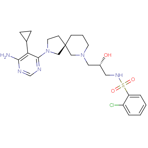 Chemical structure of BindingDB Monomer ID 50340297