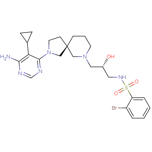 Chemical structure of BindingDB Monomer ID 50340298