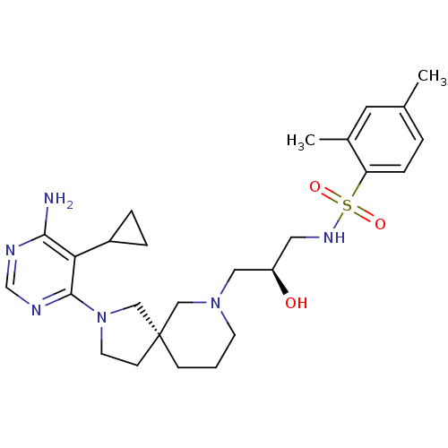 Chemical structure of BindingDB Monomer ID 50340300