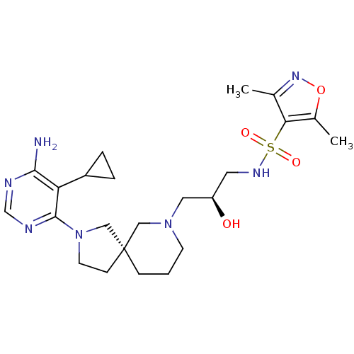 Chemical structure of BindingDB Monomer ID 50340302