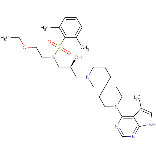 Chemical structure of BindingDB Monomer ID 50340303