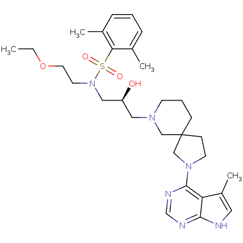 Chemical structure of BindingDB Monomer ID 50340304