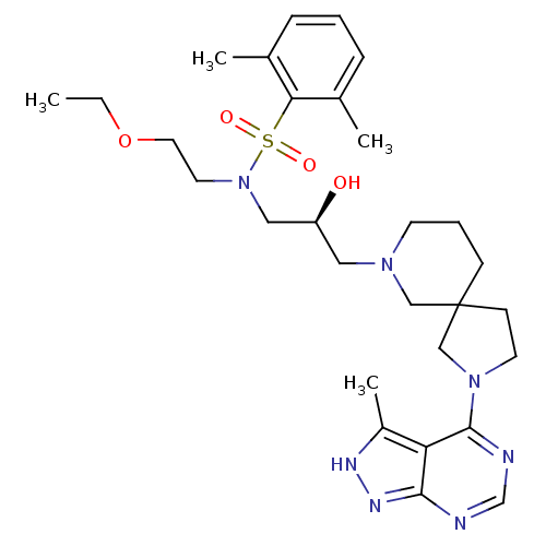 Chemical structure of BindingDB Monomer ID 50340306