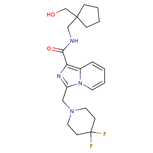 Chemical structure of BindingDB Monomer ID 50340315
