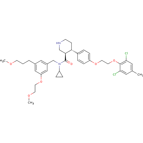 Chemical structure of BindingDB Monomer ID 50340407