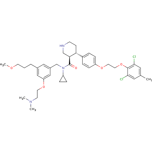 Chemical structure of BindingDB Monomer ID 50340408
