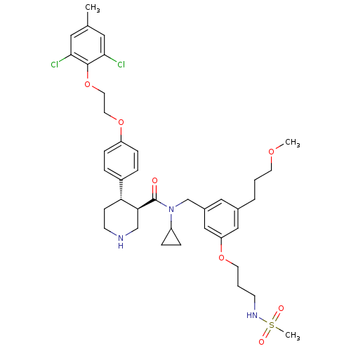 Chemical structure of BindingDB Monomer ID 50340409