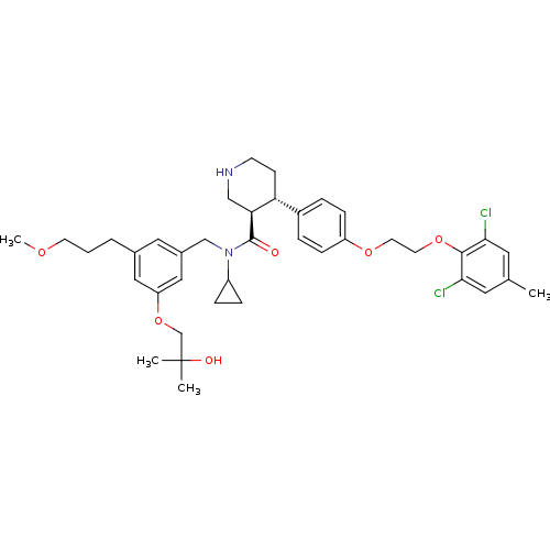 Chemical structure of BindingDB Monomer ID 50340411