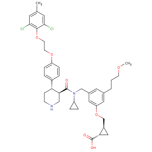 Chemical structure of BindingDB Monomer ID 50340413